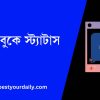 ফেসবুকে স্ট্যাটাস